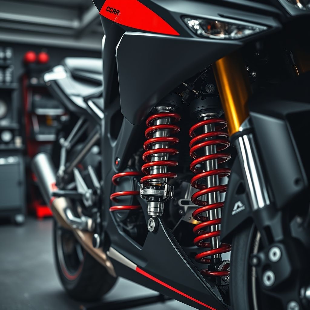 ปรับแต่งระบบกันสะเทือน CBR650R